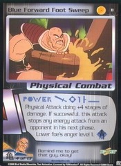 Blue Forward Foot Sweep - 011 - Limited Edition - Flat Foil